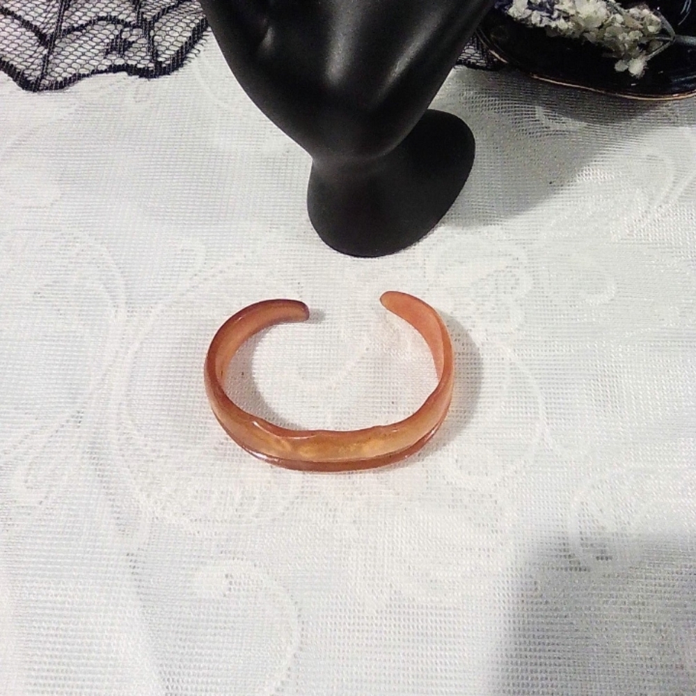 Orange Bangle Bracelet - Picture 4 of 4